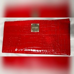 Miche red crocodile texture faux leather shell cover